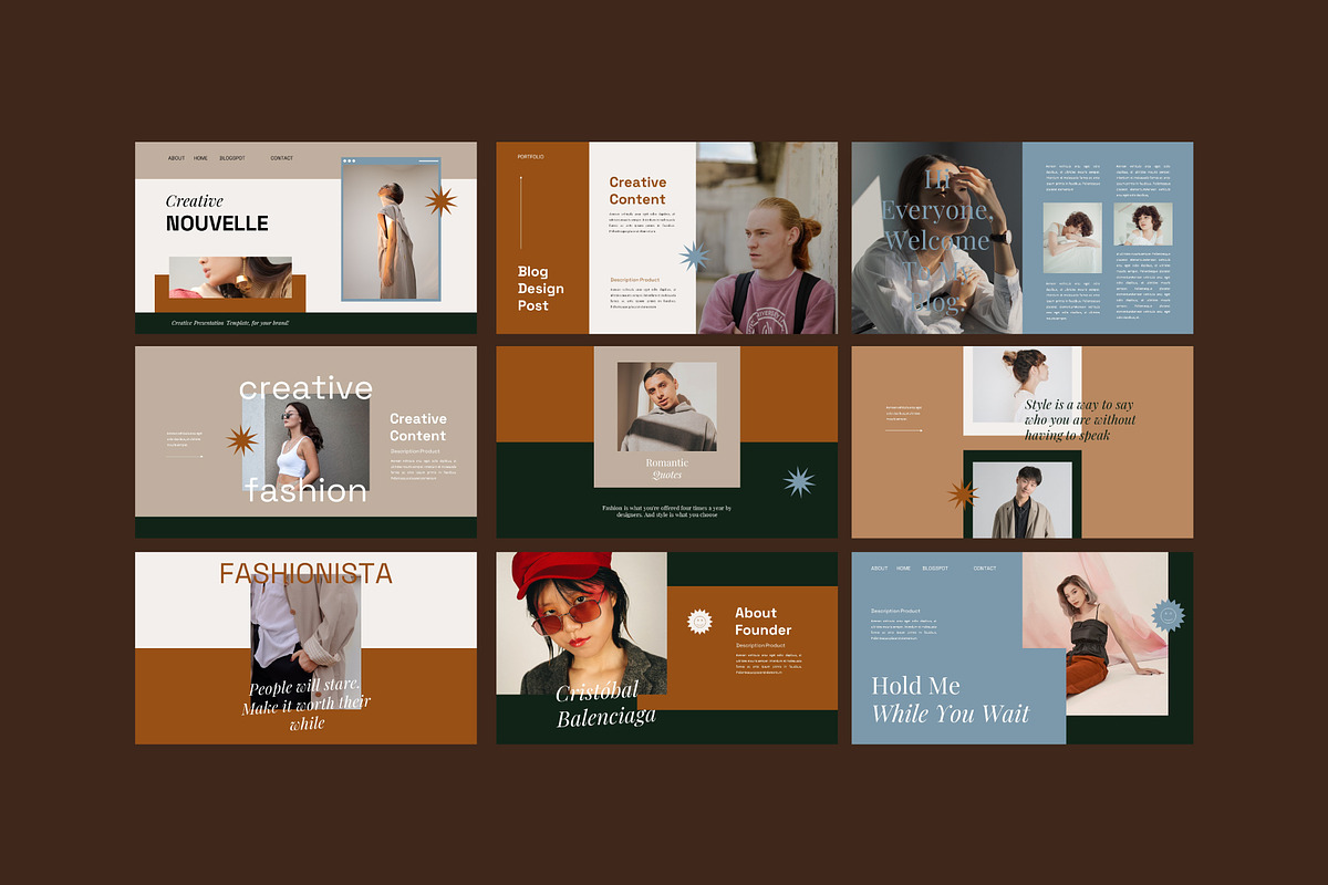 NOUVELLE Bundle Presentation Pack, a Presentation Template by Rocket Template (Photo 12 of 15)