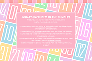 Pastel Digital Planner Mega Bundle, a Templates & Theme by SunshineStudioBoutique (Thumbnail 2 of 11)