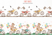 Transport bundle partIII watercolor, a Decorative Illustration by Marina Ermakova (Thumbnail 7 of 29)