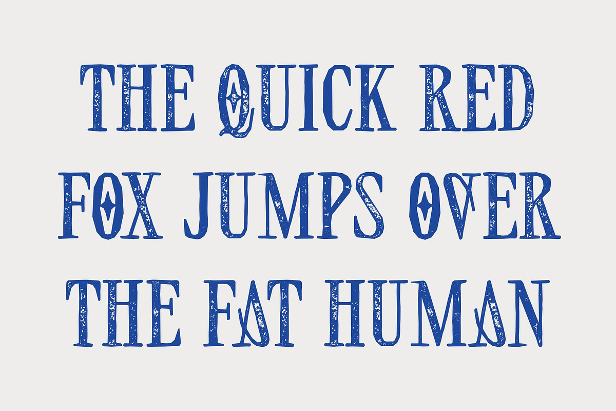 CS Quack Stamp, a Serif Font by Craft Supply Co. (Photo 5 of 8)