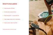 Retro Beach Day Photo Bundle, a Beauty & Fashion Photo by Tekso (Thumbnail 5 of 5)