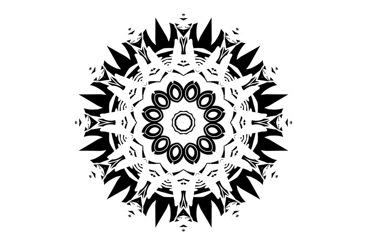 Spiritual Mandala Artwork Bundle, a Decorative Illustration by NJ Himel (Photo 90 of 104)