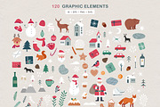 Merry Christmas Graphics, a Seasonal Illustration by mejorana (Thumbnail 2 of 17)