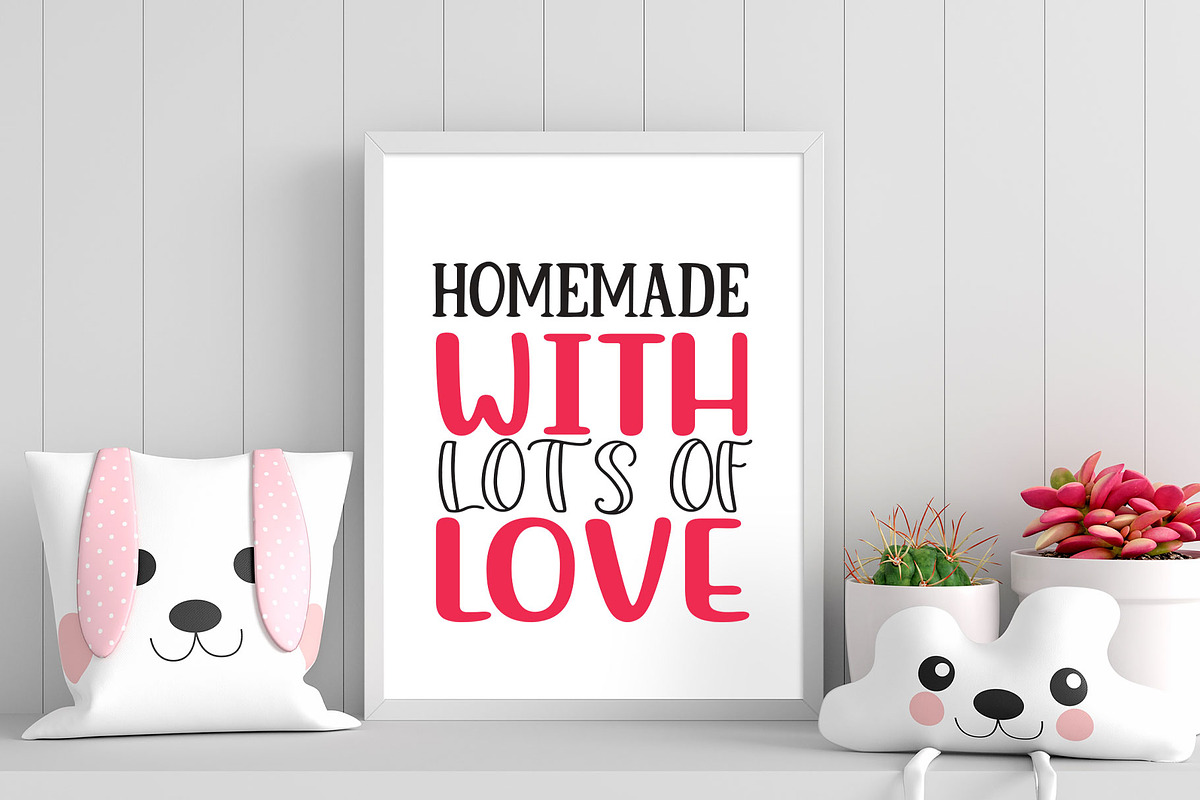 homemade with lots of love, a Graphic by minmicro (Photo 2 of 5)
