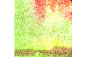 Watercolor Autumn Abstract Texture