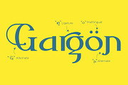 Yewhurst - Serif Typeface Font, a Serif Font by Rishsketch (Thumbnail 9 of 15)