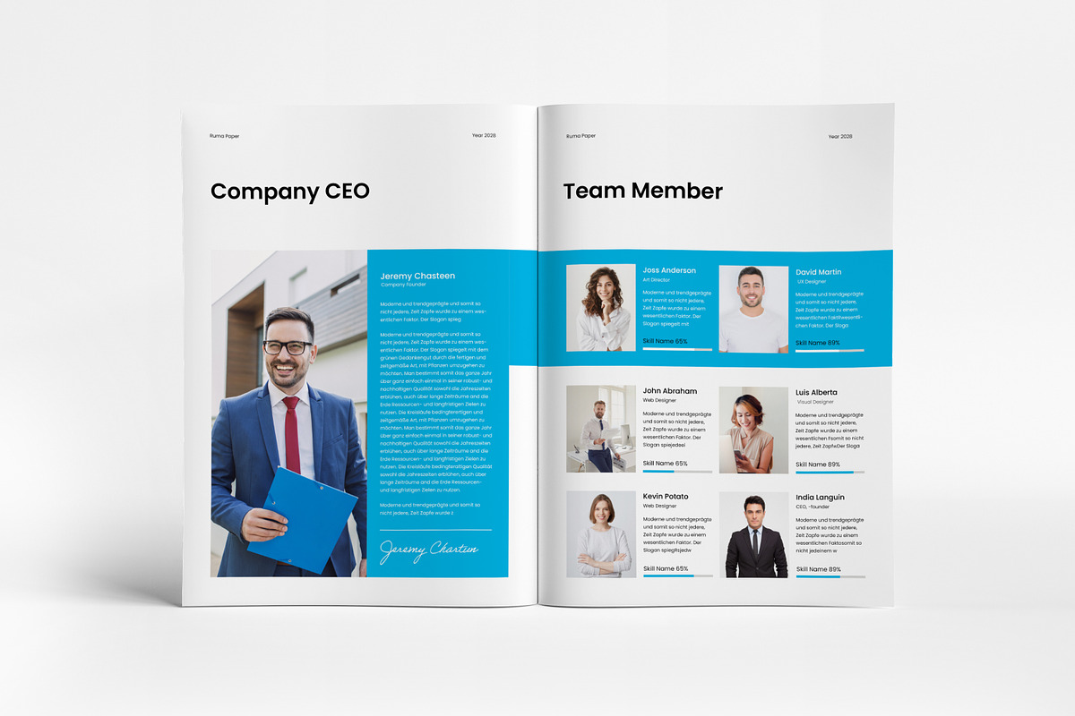 Business WhitePaper Brochure I Canva, a Brochure Template by PixWork (Photo 7 of 14)