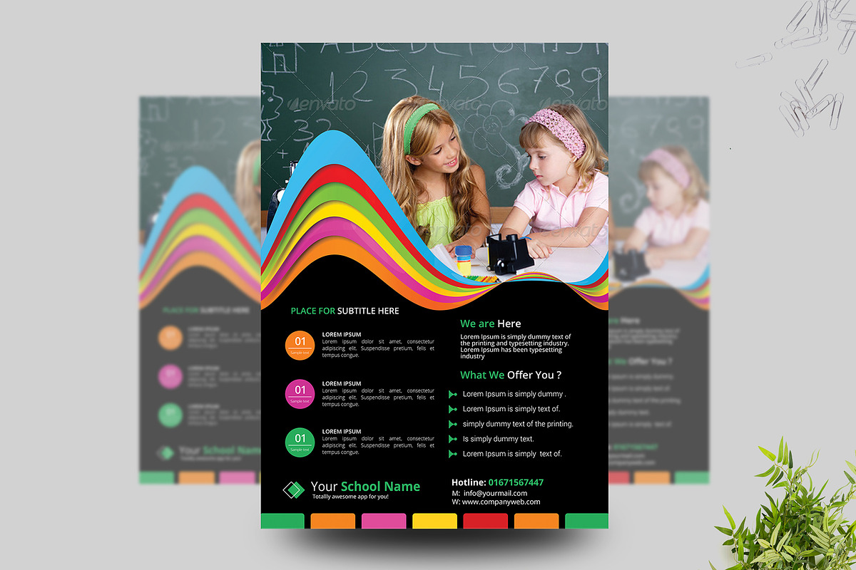 Education Flyer, a Flyer Template by ideaz_sabbir (Photo 3 of 5)