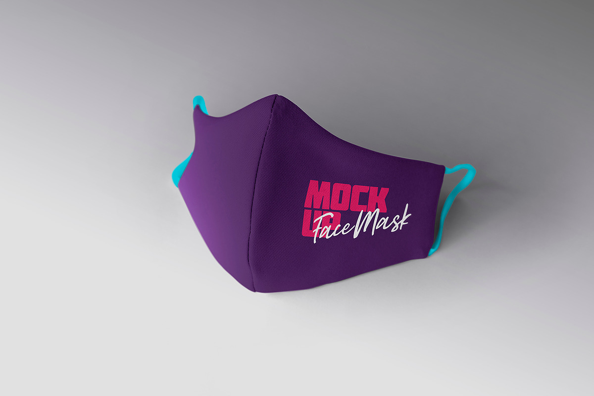 Face Mask Mockup v3, a Household Mockup by 2dsight (Photo 9 of 11)