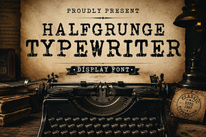 Halfgrunge Typewriter