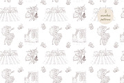 Wine inspired collection. Hand drawn, a Decorative Illustration by YvY (Thumbnail 3 of 9)