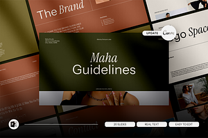 Maha Brand Guidelines - Power Point