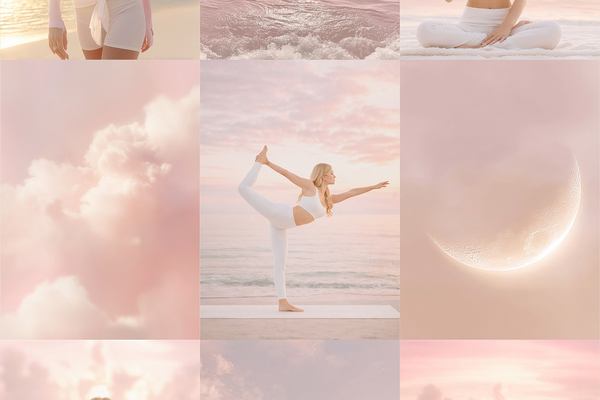 240 Pilates Yoga Stock Photo Bundle, a Beauty & Fashion Photo by Allure Art (Photo 19 of 31)