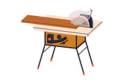 Carpentry and woodwork tools set, an Object Illustration by Good Studio (Thumbnail 5 of 5)
