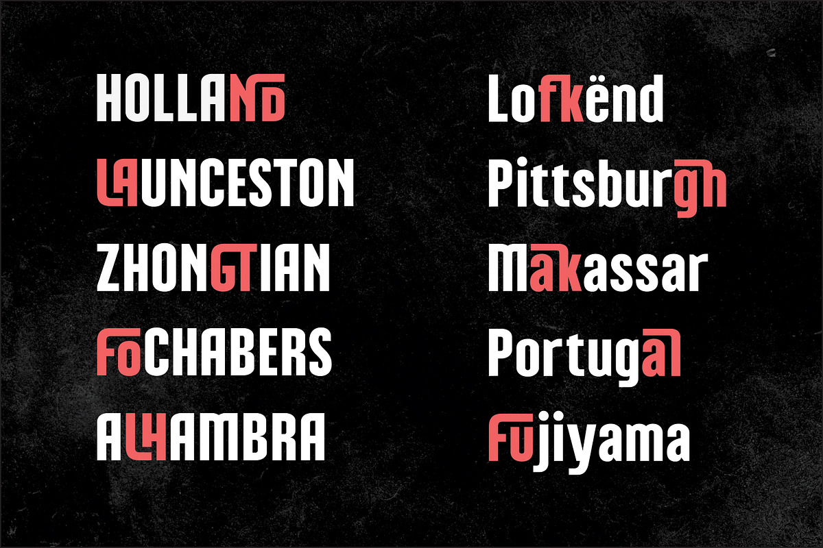 BRIGHTONS - A Powerful Sans Serif, a Sans Serif Font by Umitype (Photo 8 of 9)
