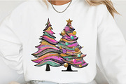 Iridescent Christmas Tree Clipart, an Illustration by OK Design (Thumbnail 6 of 6)