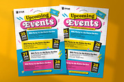 Upcoming Event Flyer, a Flyer Template by Aarley Kaiven (Thumbnail 1 of 3)