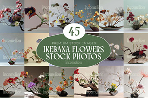 45 Japanese Ikebana Flowers Photos, a Nature Photo by Incomelion