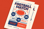 Retro Football Match Event Flyer, a Flyer Template by Guuver (Thumbnail 2 of 3)