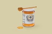 Honey Bottle Mockup, a Product Mockup by Graphicboom (Thumbnail 4 of 4)
