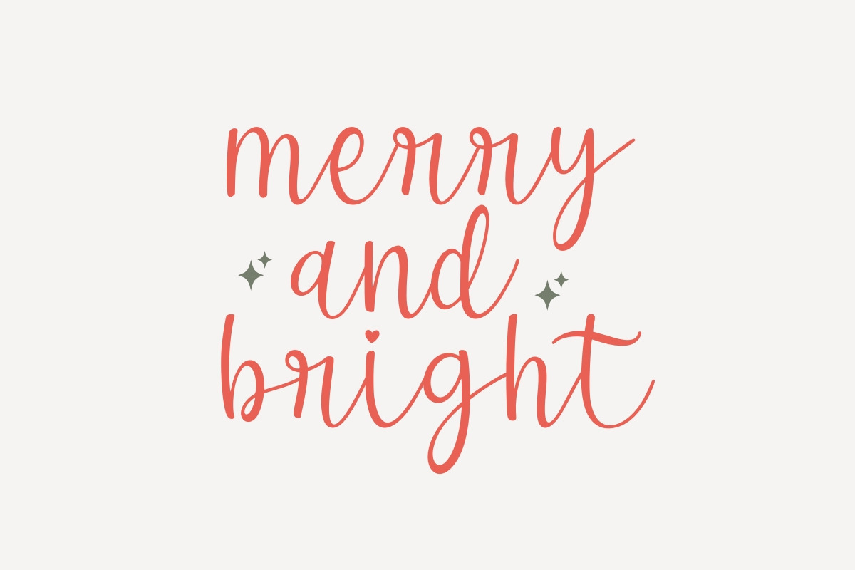 Winter Belle - Modern Script Font, a Script Font by SaktiAvellin (Photo 6 of 6)