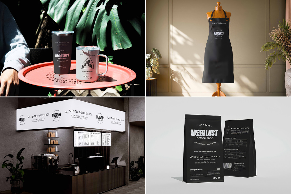 Coffee Shop, Bakery, Pizza Mockups, a Mockup by Vitora Mockup (Photo 4 of 13)