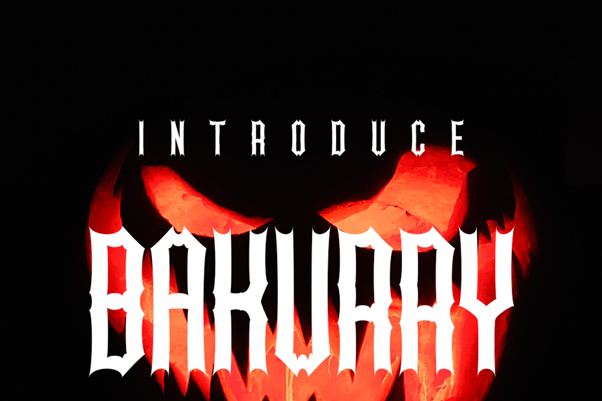 Bakurry, a Sans Serif Font by lelevien (Photo 5 of 5)