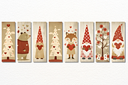 Valentine Bookmarks Png Bundle, a Graphic by Markicha Art (Thumbnail 6 of 10)