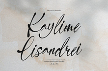 Kaylime Lisandrei Handwritten Script