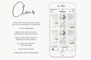 Instagram Post Template Clear, a Templates & Theme by Bumblebee (Thumbnail 2 of 6)