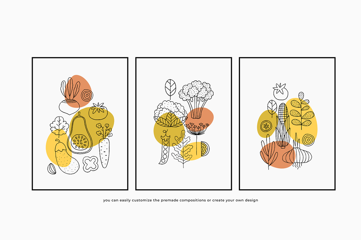 Farm vegetables, an Animal Illustration by adehoidar (Photo 7 of 8)