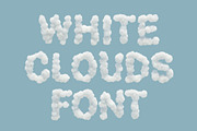 White Clouds Font, a Font by Handmadefont (Thumbnail 10 of 11)