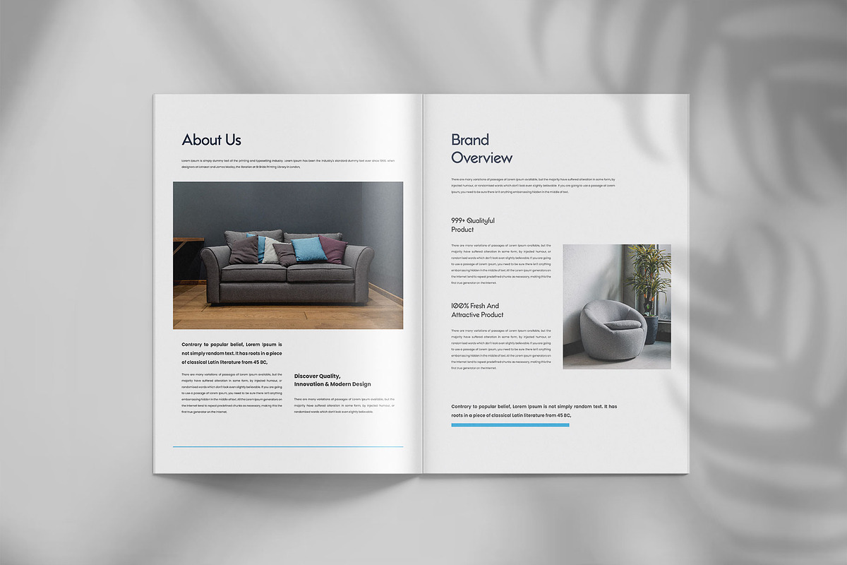 Product catalog brochure design, a Brochure Template by Tanmoy Topu (Photo 3 of 7)