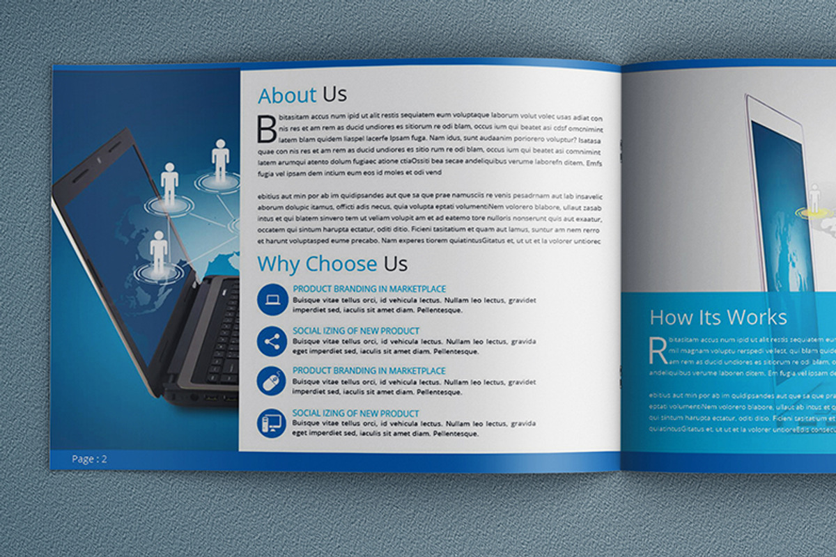Advance Technology Brochure, a Brochure Template by Design_Fx (Photo 2 of 8)