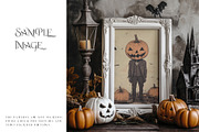 Halloween Spooky Frames Collection, a Household Mockup by mock-ups (Thumbnail 16 of 16)