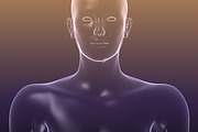 Male And Female Anatomy X-ray Bodies, a Characters & Person 3D Model by VisualCG (Thumbnail 12 of 15)