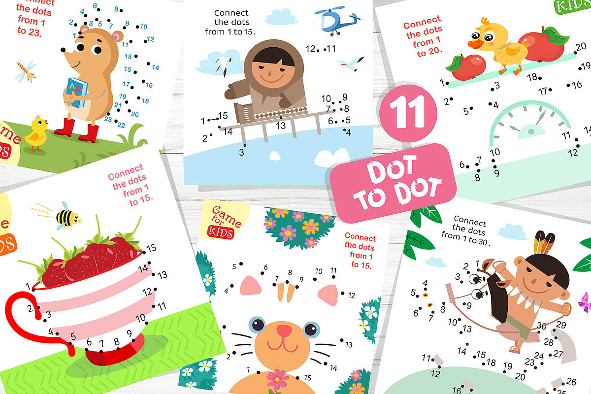 Funny Activities for Kids Book 2, an Education Illustration by ArtyCats (Photo 3 of 10)