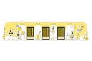 Storage media concept illustrations, a Technology Illustration by IMG visuals characters (Thumbnail 4 of 9)