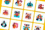 Gen Z Reaction Stickers, an Emoji Icon by Creative Stall (Thumbnail 5 of 9)
