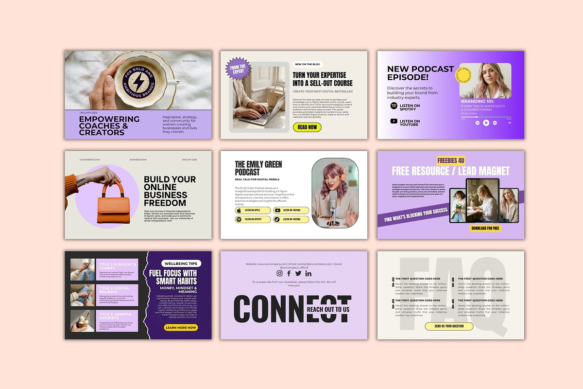 65+ Email Newsletter template, an Email Template by iloveTemplate (Photo 6 of 7)