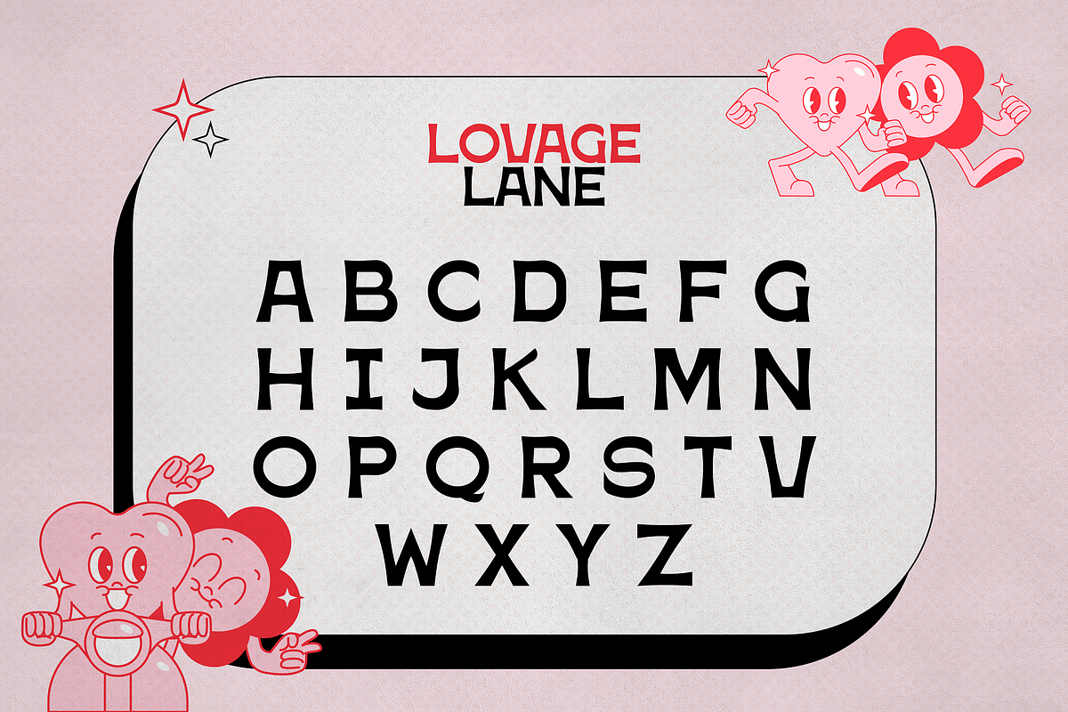 Lovage Lane, a Sans Serif Font by HipFonts (Photo 4 of 10)