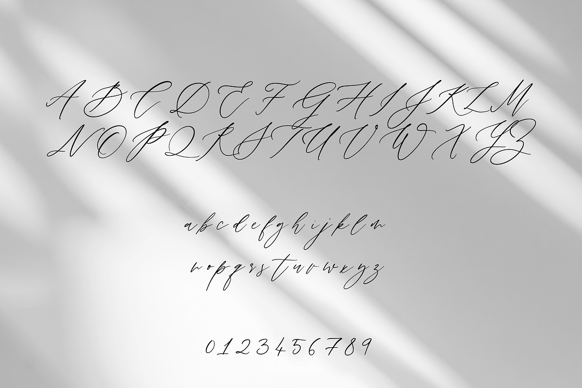 Aria Script, a Handwritten Font by Creative Foundry (Photo 7 of 8)