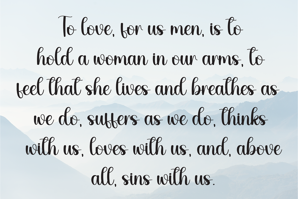 Daddy | Script Font, a Handwritten Font by Scratchones (Photo 6 of 9)