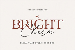 Bright Charm - Elegant Font Duo