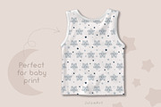Good night baby clipart & patterns, an Object Illustration by JulzaArt (Thumbnail 8 of 10)