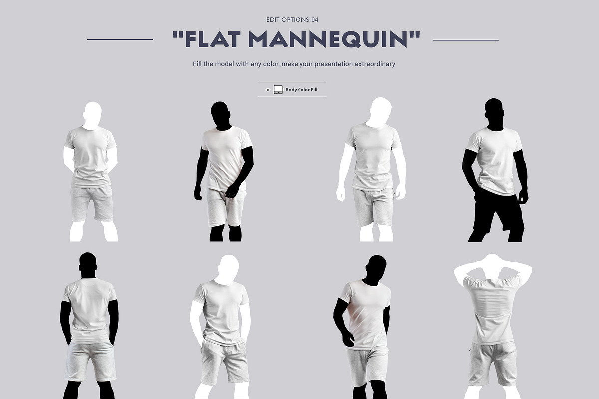 24 MockUps Man T-Shirt, a Shirt Mockup by Grow Design Craft Studio (Photo 8 of 8)