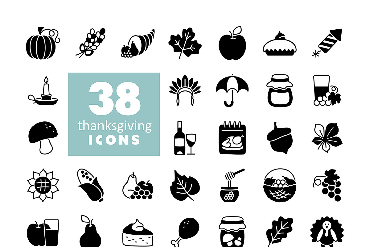 Thanksgiving and Autumn Holiday Icon, an Icon by Nasik-Nosik