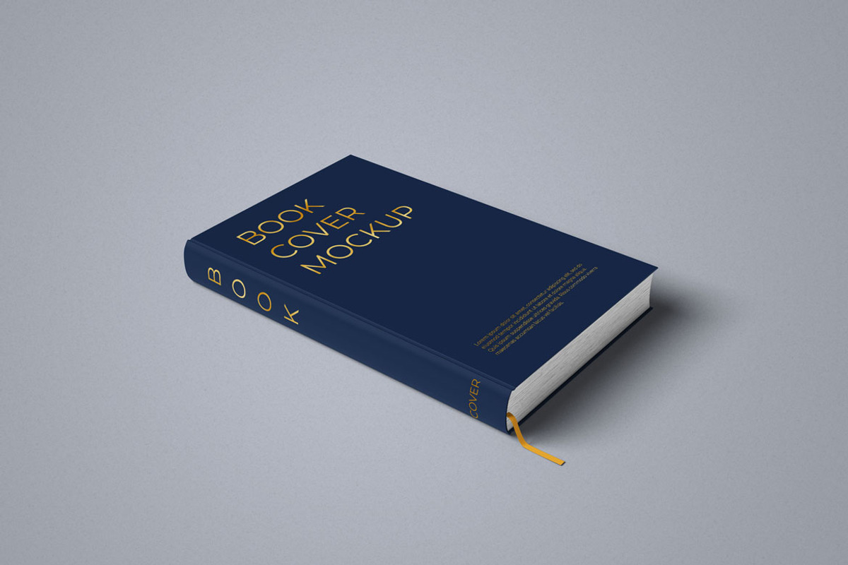 Hardcover Book Mockup, a Mockup by Eka Restu D. Putra (Photo 3 of 4)