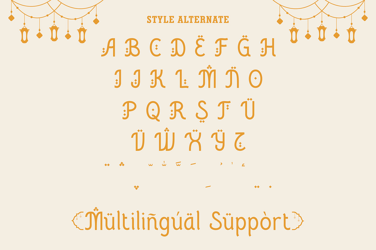 Azlamirza - Arabic Font, a Font by Flawless And Co (Photo 9 of 10)