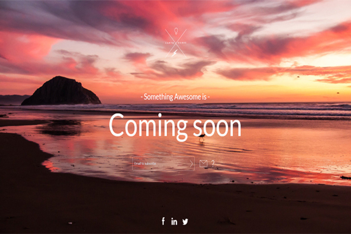 Dreams Coming Soon Template, a Landing Page Template by earthquake (Photo 4 of 4)